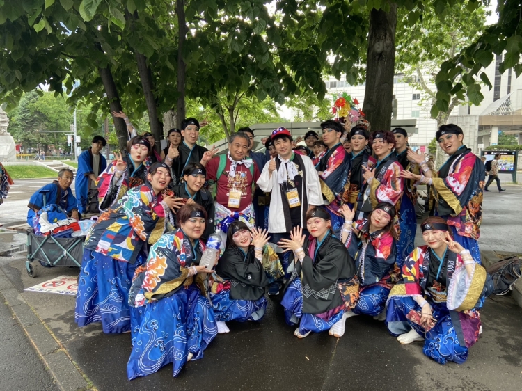 今年のYOSAKOIソーラン祭り視察の様子