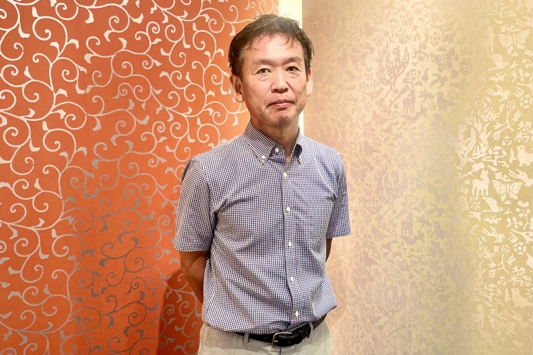 「京からかみ」の魅力と可能性を伝える「株式会社丸二」代表の西村さん